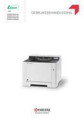 Kyocera ECOSYS P5021cdn Gebruikershandleiding