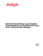 Avaya 9400 Series Gebruikershandleiding