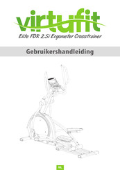 VirtuFit Elite FDR 2.5i Semi-Pro Crosstrainer Gebruikershandleiding