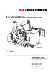 Stolzenberg TTD 1300 Gebruikershandleiding