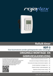 rojaflex RDT-3 Gebruiksaanwijzing