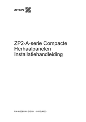 Ziton ZP2-AFR-FB2-C Installatiehandleiding