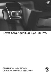 BMW Advanced Car Eye 3.0 Pro Gebruikshandleiding