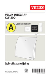 Velux INTEGRA KLF 200 Gebruiksaanwijzing