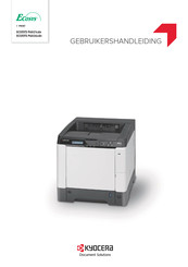 Kyocera ECOSYS P6021cdn Gebruikershandleiding