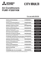 Mitsubishi Electric CITY MULTI PUMY-P200YKM Installatiehandleiding