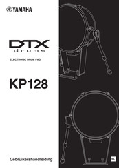 Yamaha DTX drums KP128 Gebruikershandleiding