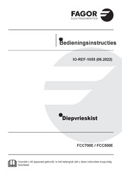 Fagor FCC700E Bedieningsinstructies