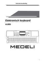 Medeli A100S Gebruikershandleiding