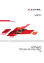 ZENEC Z-E2055 Gebruikershandleiding