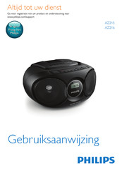 Philips AZ215R/12 Gebruiksaanwijzing