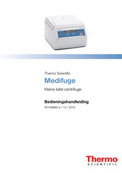 Thermo Scientific Medifuge Bedieningshandleiding