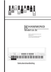 Hammond xk-3c Gebruikershandleiding