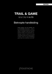 Moustache TRAIL & GAME 7 Handleiding