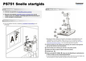 Lumens PS751 Snelle-Installatiegids