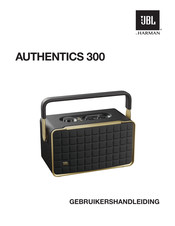 Harman JBL AUTHENTICS 300 Gebruikershandleiding