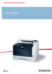 Kyocera ECosys FS-1370DN Gebruikershandleiding