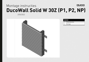 Duco Wall Solid W 30Z NP Montage-Instructies