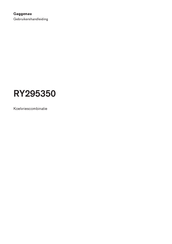 Gaggenau RY295350 Gebruikershandleiding