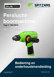 Spitznas 2 1362 0010 Onderhoudshandleiding