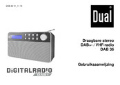 Dual DigitalRadio DAB 36 Gebruiksaanwijzing