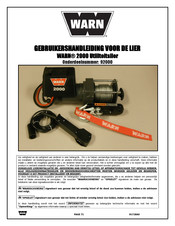 Warn 92000 Gebruikershandleiding