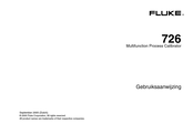 Fluke 726 Gebruiksaanwijzing