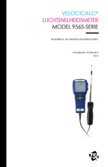 TSI VelociCalc 9565 Series Bedienings- En Onderhoudshandleiding