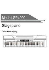 Medeli SP4000 Gebruiksaanwijzing