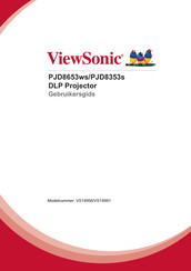 ViewSonic PJD8653ws Gebruikersgids