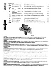 Mafell ZSX Ec Gebruiksaanwijzing