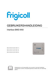 Frigicoll MD-AC-KNX-1B Gebruikershandleiding