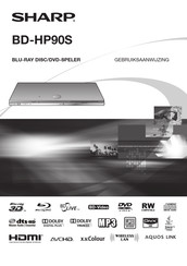 Sharp BD-HP90S Gebruiksaanwijzing