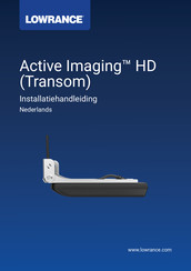 Lowrance Active Imaging HD Installatiehandleiding