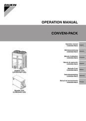 Daikin CONVENI-PACK LCBKQ3AV1E Gebruiksaanwijzing