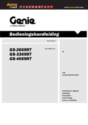 Genie GS-2669RT Bedieningshandleiding