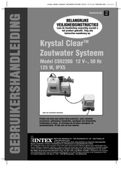 Intex Krystal Clear CS8220G Gebruikershandleiding