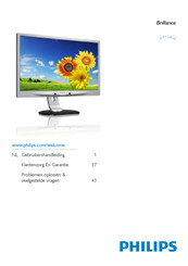 Philips Brilliance 241P4Q Gebruikershandleiding