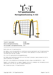 TNT K-433 Montagehandleiding