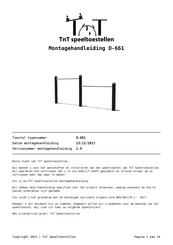 TNT D-661 Montagehandleiding