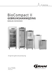 Gram BioCompact II RF310 Gebruiksaanwijzing