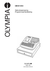 Olympia CM 811 Gebruiksaanwijzing