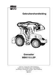 HERDER MBK115 LSP Gebruikershandleiding