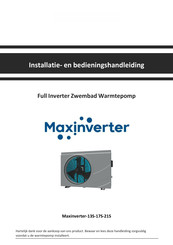 Maxinventer 17S Installatie- En Bedieningshandleiding