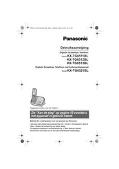 Panasonic KX-TG6511BL Gebruiksaanwijzing