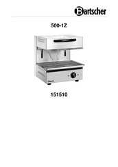 Bartscher 500-1Z Gebruiksaanwijzing