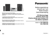 Panasonic SC-PMX150 Gebruiksaanwijzing