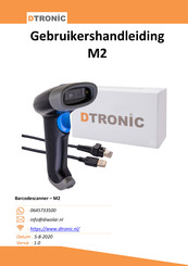 Dtronic M2 Gebruikershandleiding