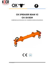 OX SB 0034 Gebruiksaanwijzing En Onderhoudshandleiding