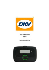 DKV BOX EUROPE Gebruiksaanwijzing